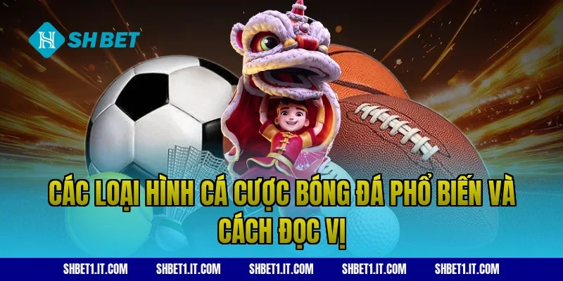 Các loại hình cá cược bóng đá phổ biến và cách đọc vị