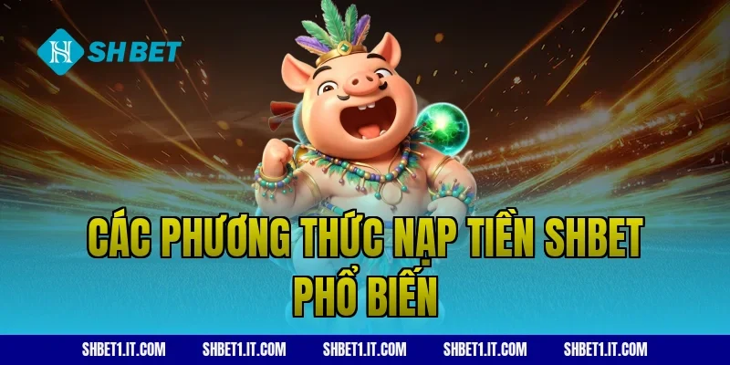 Các phương thức nạp tiền SHBET phổ biến